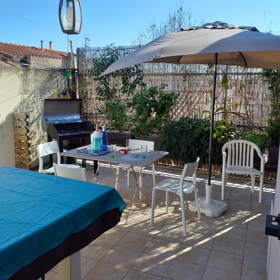 Albasud - Appartement Meuble Avec Terrasse - Salses Le Chateau 66 Екстер'єр фото